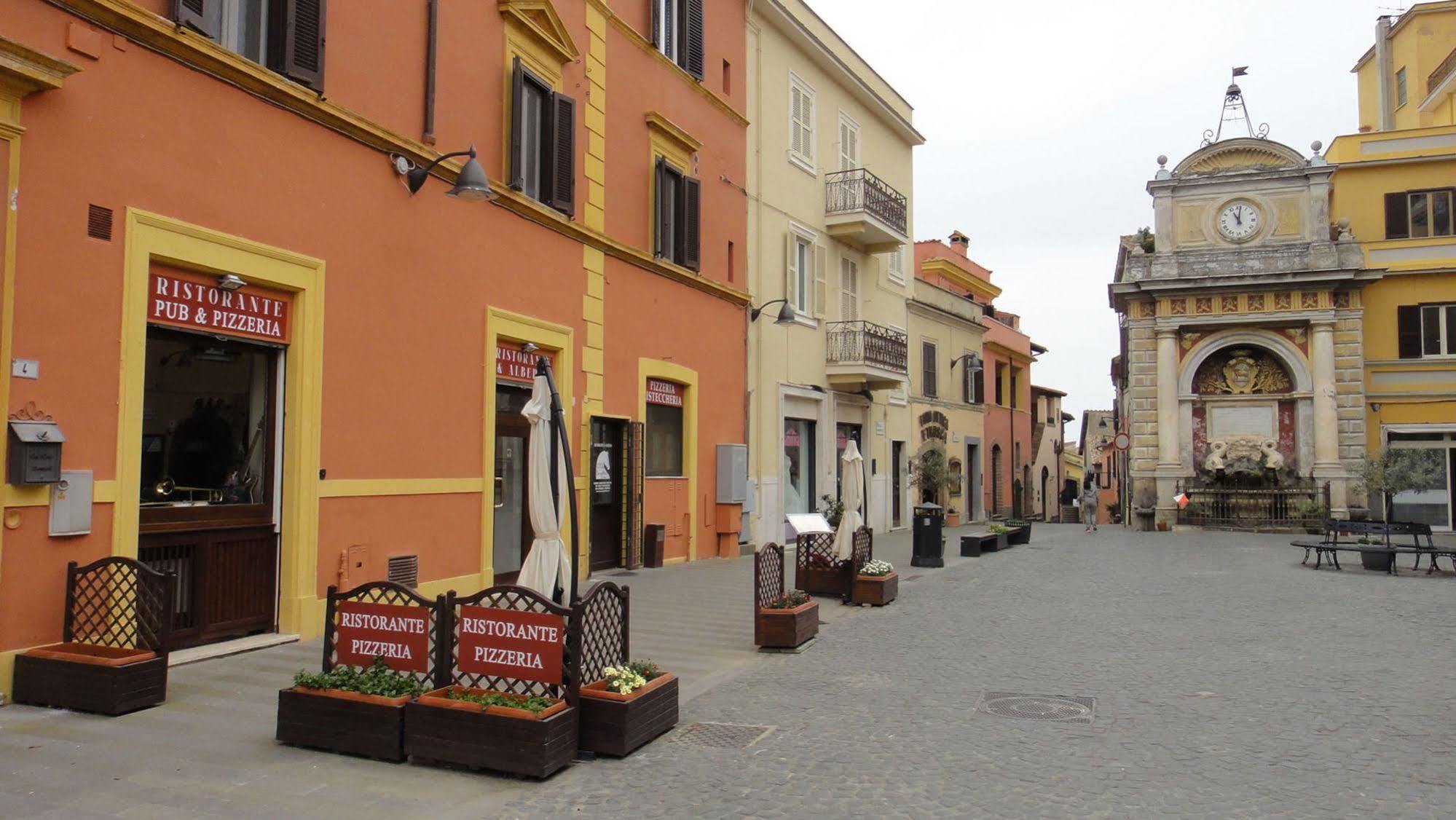 Antica Locanda Cavallino Bianco Cerveteri Bagian luar foto